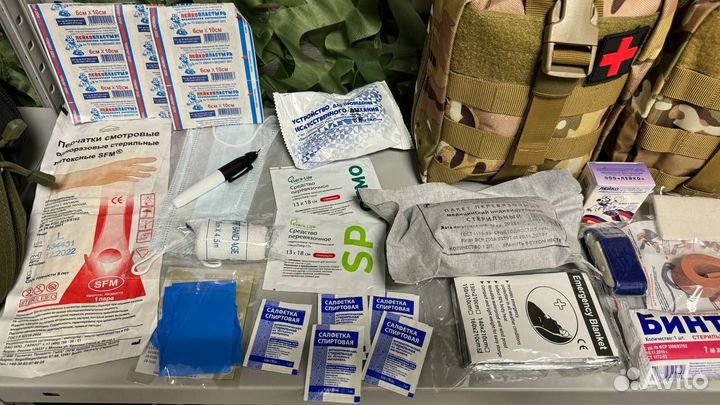 Аптечка тактическая укомплектованная