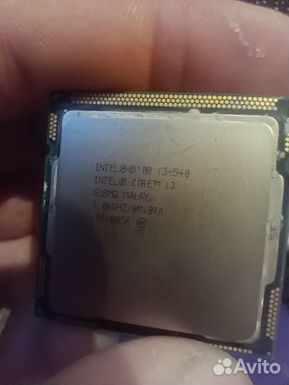 Cpu core i3 540m