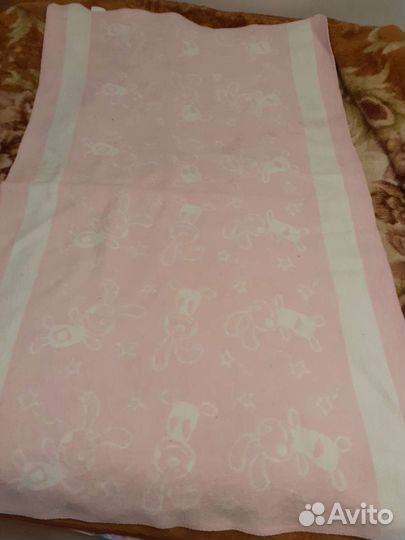 Одеялки байковые детские