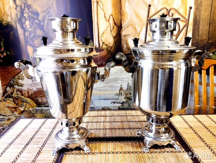 Самовары жаровые в состоянии новых