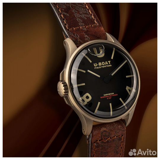 U-Boat Darkmoon 9304 Quartz Black Dial Men's Watch