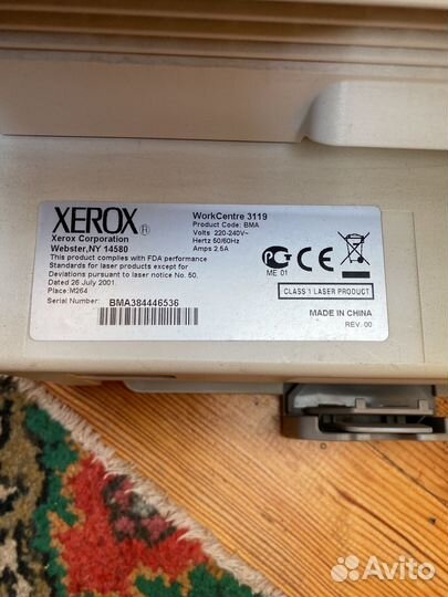 Мфу xerox 3119