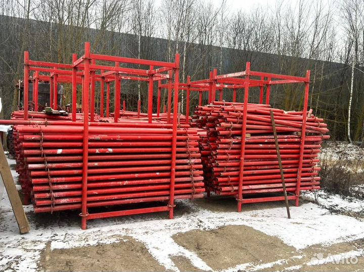 Телескопические стойки опалубки