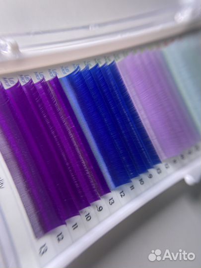 Цветные ресницы Для наращивания ресниц