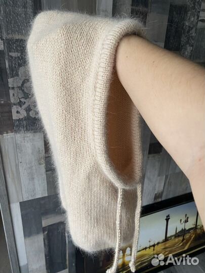 Новый Капор капюшон из пуха норки