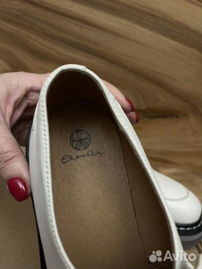 Лоферы эконика новые, 39-40