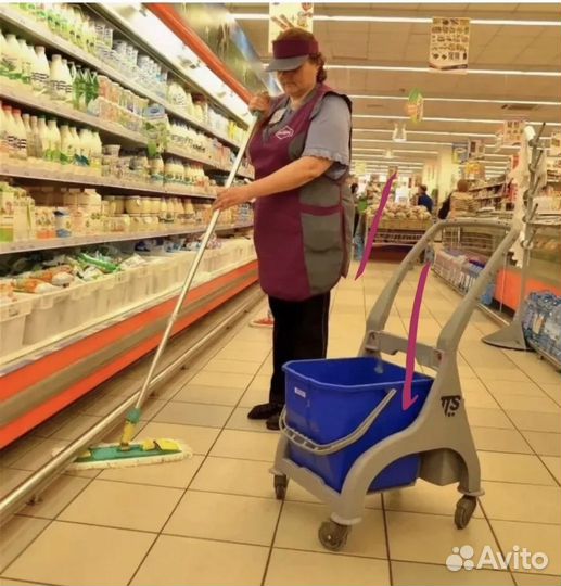 Требуется Уборщица/к (работа)