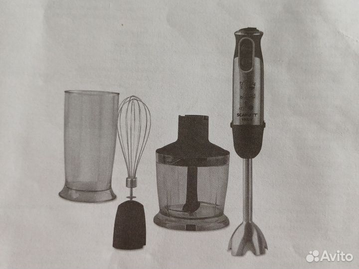 Сменные насадки для блендера scarlett
