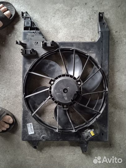 Вентилятор охлаждения лада ларгус