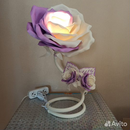 Светильник - цветы