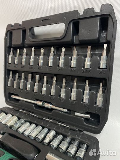 Набор инструментов головки ключи 53 предметов