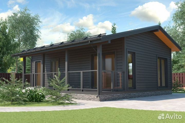 Каркасный дом