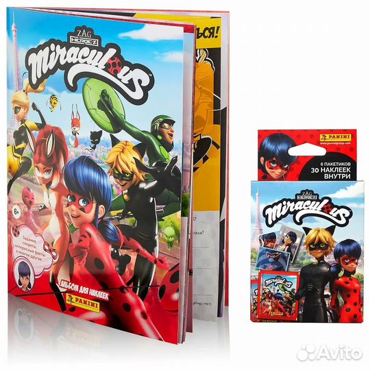 Наклейки Леди Баг Panini