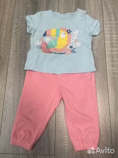 Детская одежда для девочек 74 80 Zara, next