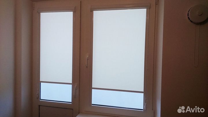 Рулонные шторы день-ночь, зебра