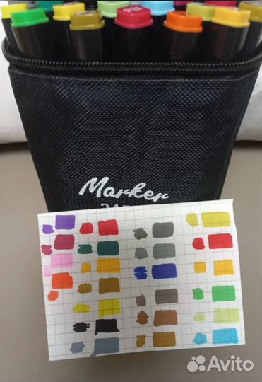 Маркеры для скетчинга 24 шт