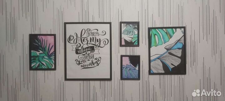 Модульные картины для интерьера