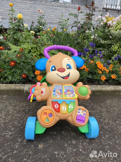 Ходунки каталка fisher price