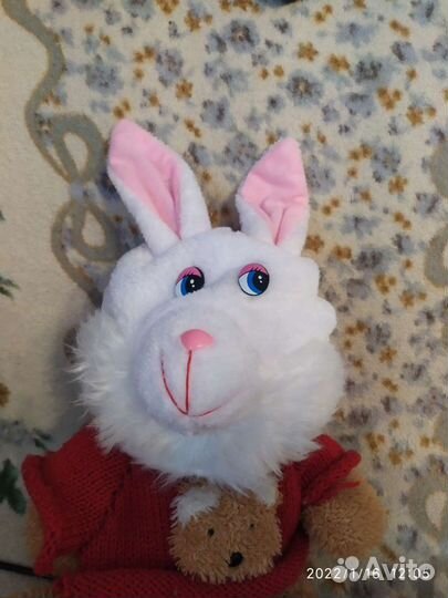 Шапка карнавальная заяц