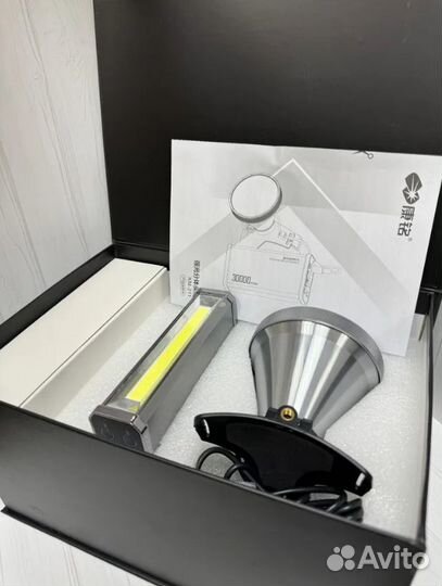 Фонарь налобный шахтерский KM-211 20W+5W LED/2A