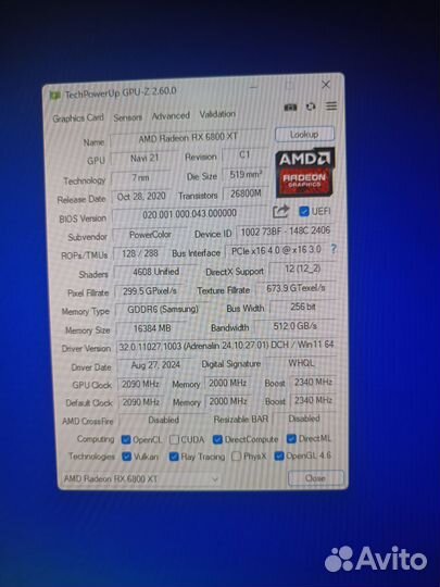 Rx 6800 xt red devil