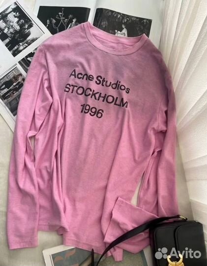 Acne studios лонгслив