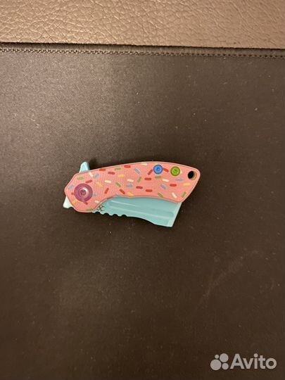 Нож Kansept Mini Korvid blueрукоять Donut G10