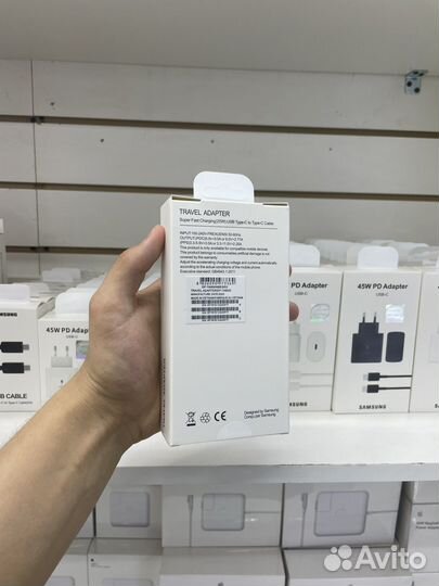 Быстрая зарядка samsung 25w с гарантией