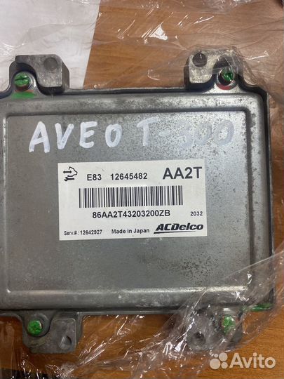 Эбу Chevrolet aveo т300
