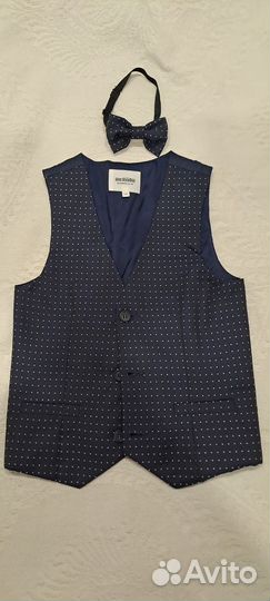 Рубашка+брюки+жилет с бабочкой