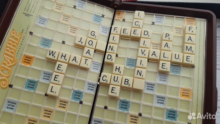 Оригинальная настольная игра Scrabble, англ