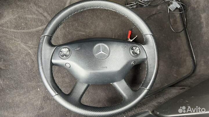 Руль Mercedes w221 с подушкой