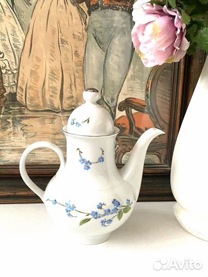 Кофейный сервиз ГДР henneberg jlmenau ильменау