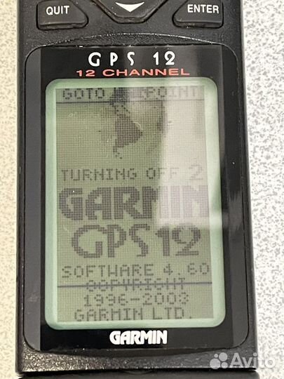 Навигатор Garmin GPS 12