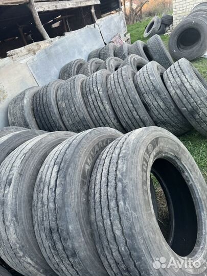 Б/у резина на камаз и фуры R22,5