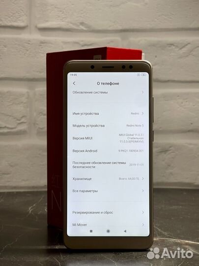 Xiaomi Redmi Note 5, 4/64 ГБ