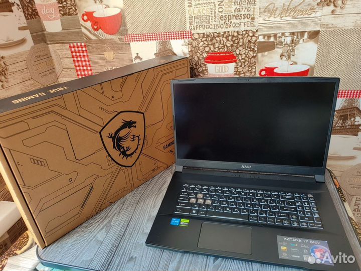 Игровой ноутбук msi katana 17 rtx 4060