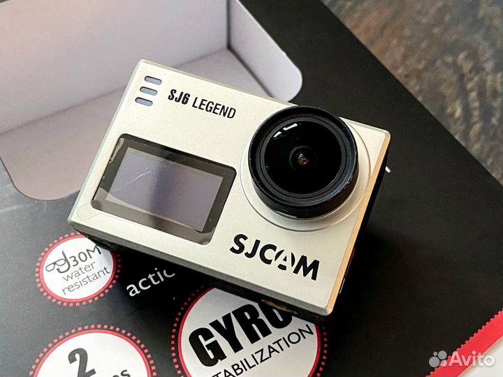 Экшн камера sjcam SJ6 Legend + аксессуары