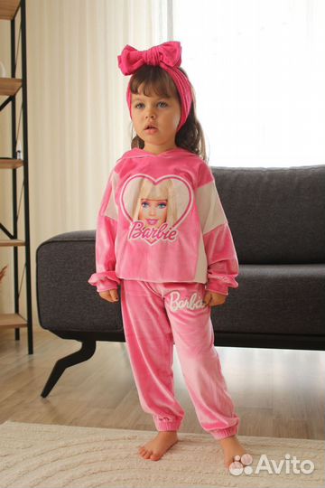 Костюм Barbie велюровый Zara Турция