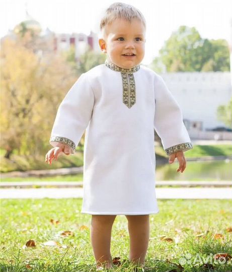 Крестильная рубашка для мальчика