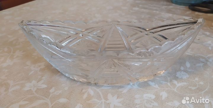 Вазы и вазочки. СССР. Стекло, хрусталь