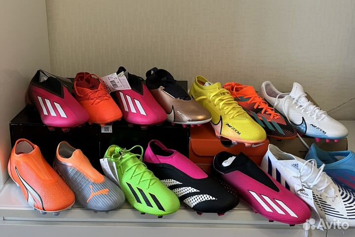 Бутсы Оригинал с Европы Adidas,nike,puma,NB