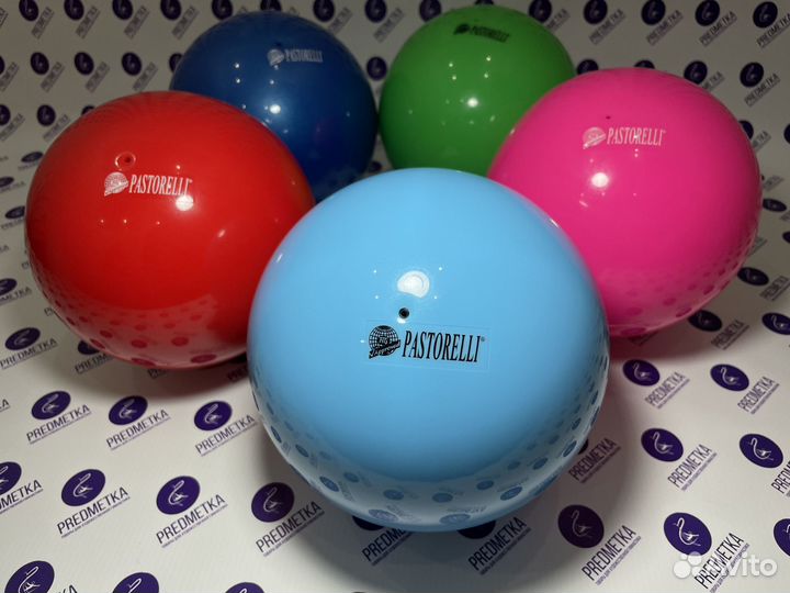 Мяч Пасторелли 18 см Голубой FIG