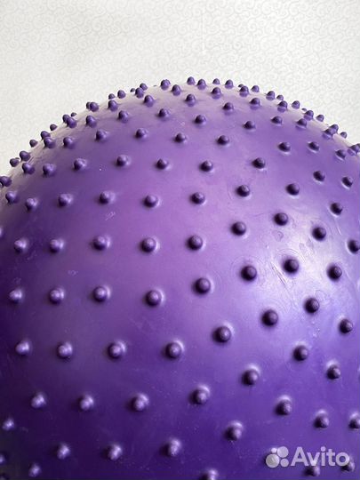 Фитбол мяч массажный для фитнеса 55 см