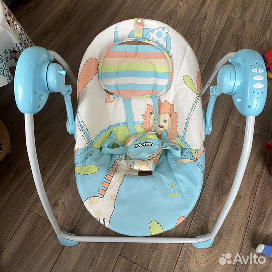 Детские электронные качели