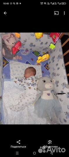 Бортики в кроватку