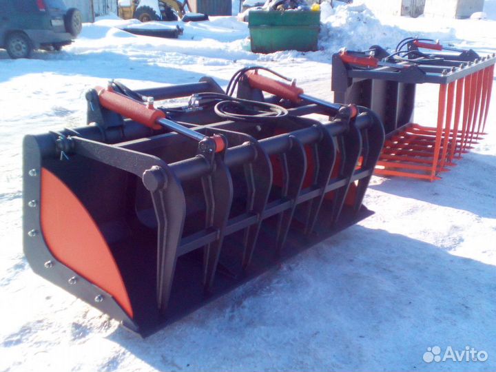 Ковшевой захват на телескопический погрузчик case