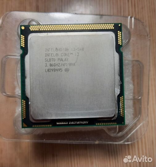 Процессор Intel i3-540 в комплекте