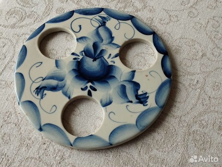 Подставка под горячее Гжель