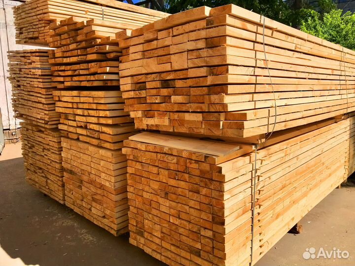 Доска от производителя 25х100х6000мм, опт